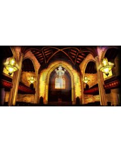 House Light Computer Printed Dance Recital Scenic Backdrop ACP-1242