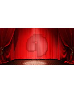 Stage Curtain Computer Printed Dance Recital Scenic Backdrop ACP-1264