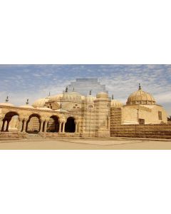 persian style Computer Printed Dance Recital Scenic Backdrop ACP-019