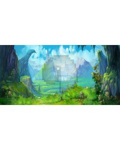 A quiet place Computer Printed Dance Recital Scenic Backdrop ACP-218