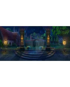 Wonderful Tonight Computer Printed Dance Recital Scenic Backdrop ACP-224