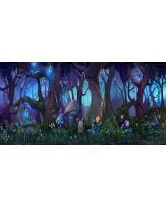 Black Forest Computer Printed Dance Recital Scenic Backdrop ACP-248