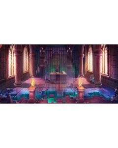 perplexing maze Computer Printed Dance Recital Scenic Backdrop ACP-259