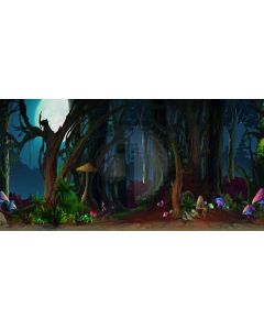thick forest Computer Printed Dance Recital Scenic Backdrop ACP-285