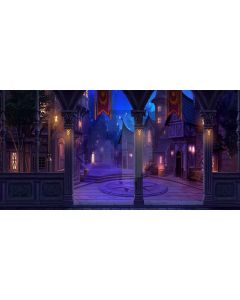 silent night Computer Printed Dance Recital Scenic Backdrop ACP-311