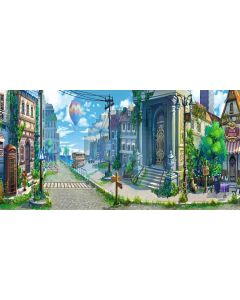 vitality city Computer Printed Dance Recital Scenic Backdrop ACP-327