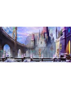 pageantry castle Computer Printed Dance Recital Scenic Backdrop ACP-340