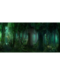 Thick Woods Computer Printed Dance Recital Scenic Backdrop ACP-357