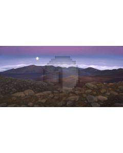 mountain range Computer Printed Dance Recital Scenic Backdrop ACP-385