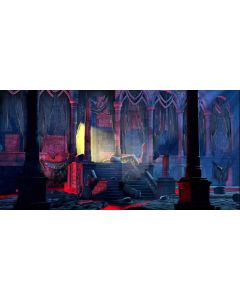 Terrorist region Computer Printed Dance Recital Scenic Backdrop ACP-397