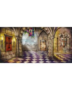 Secret hall Computer Printed Dance Recital Scenic Backdrop ACP-417