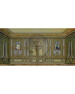 royal court Computer Printed Dance Recital Scenic Backdrop ACP-423