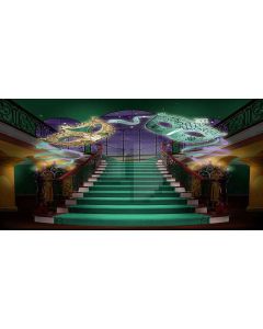 wonderful hall Computer Printed Dance Recital Scenic Backdrop ACP-432