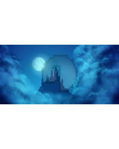 night of mystery Computer Printed Dance Recital Scenic Backdrop ACP-446
