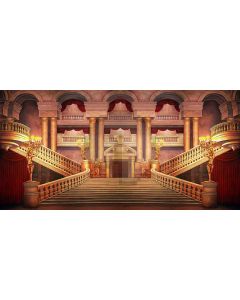 beauty palace Computer Printed Dance Recital Scenic Backdrop ACP-484