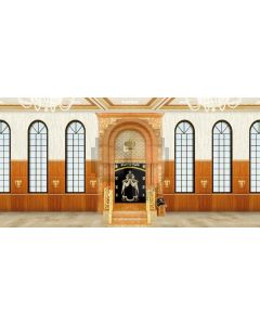 solemn place Computer Printed Dance Recital Scenic Backdrop ACP-508