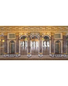 Glory Gold Arch Computer Printed Dance Recital Scenic Backdrop ACP-541