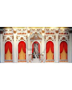 Glory Arch Curtain Figure Computer Printed Dance Recital Scenic Backdrop ACP-553