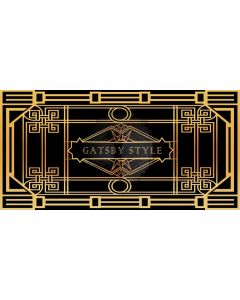 Gatsby Style Computer Printed Dance Recital Scenic Backdrop ACP-560