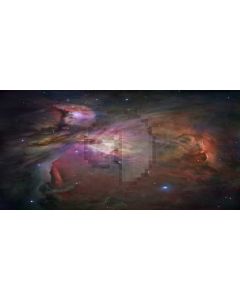 Colourful Nebula Computer Printed Dance Recital Scenic Backdrop ACP-568