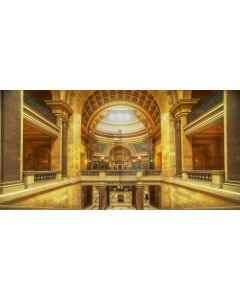 Arch Pillars Light Retro Computer Printed Dance Recital Scenic Backdrop ACP-632