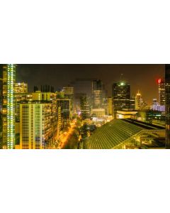 Building Light Business Night Computer Printed Dance Recital Scenic Backdrop ACP-635