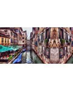 House River Window Table Boat Computer Printed Dance Recital Scenic Backdrop ACP-666