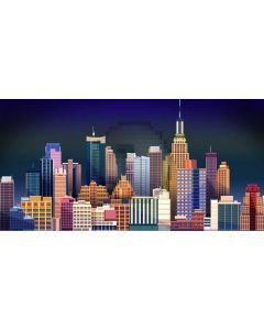Building Darkness Computer Printed Dance Recital Scenic Backdrop ACP-706