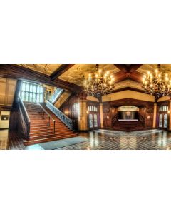 Ceiling Lamp Stair Floor Computer Printed Dance Recital Scenic Backdrop ACP-815