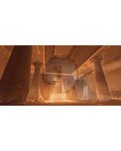 Pillar Door Light Computer Printed Dance Recital Scenic Backdrop ACP-899