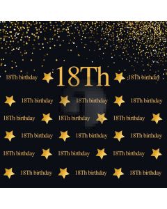 Birthday Shinning Spot Computer Printed Photography Backdrop AUT-049