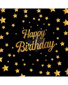 Birthday Star Computer Printed Photography Backdrop AUT-055