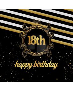 Birthday Flower Computer Printed Photography Backdrop AUT-056