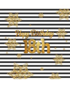 Flower Birthday Computer Printed Photography Backdrop AUT-112