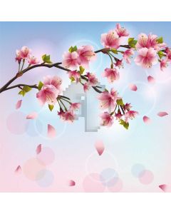 Flower Computer Printed Photography Backdrop AUT-143