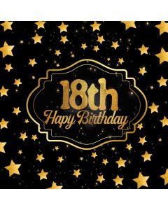 Birthday Star Computer Printed Photography Backdrop AUT-170