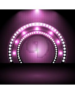 Light Circle Purple Computer Printed Photography Backdrop AUT-219