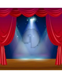 Curtain Light Computer Printed Photography Backdrop AUT-225