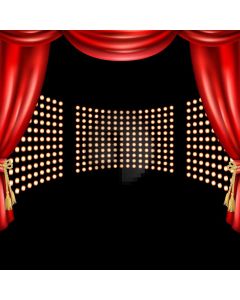 Curtain Shinning Spot Computer Printed Photography Backdrop AUT-266