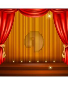 Curtain Stair Computer Printed Photography Backdrop AUT-281