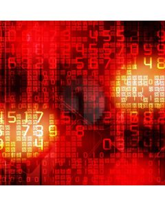 Red Gold Number Computer Printed Photography Backdrop AUT-291