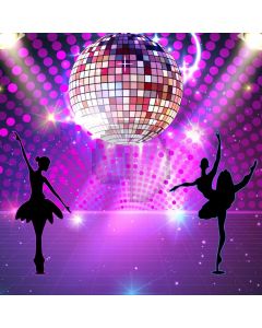 Ball Light Dancer Computer Printed Photography Backdrop AUT-292