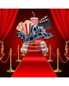 Stair Pillar Drinks Film Computer Printed Photography Backdrop AUT-349