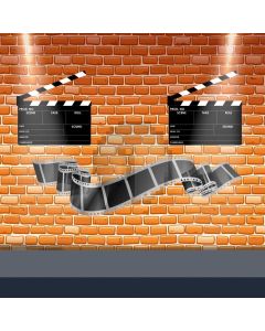 Brick Wall Fillm Board Computer Printed Photography Backdrop AUT-350