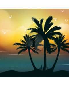 Tree Sunset Computer Printed Photography Backdrop AUT-366