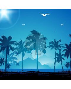 Seagull Tree Computer Printed Photography Backdrop AUT-370