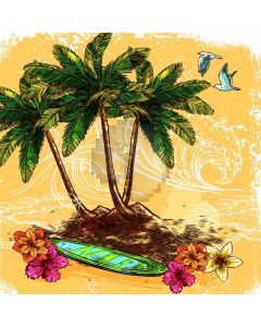 Tree Flower Computer Printed Photography Backdrop AUT-374