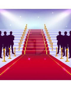 Carpet Stair Computer Printed Photography Backdrop AUT-385
