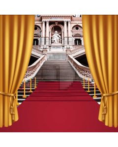 Stair Carpet Computer Printed Photography Backdrop AUT-419