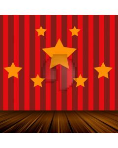 Floor Star Computer Printed Photography Backdrop AUT-436